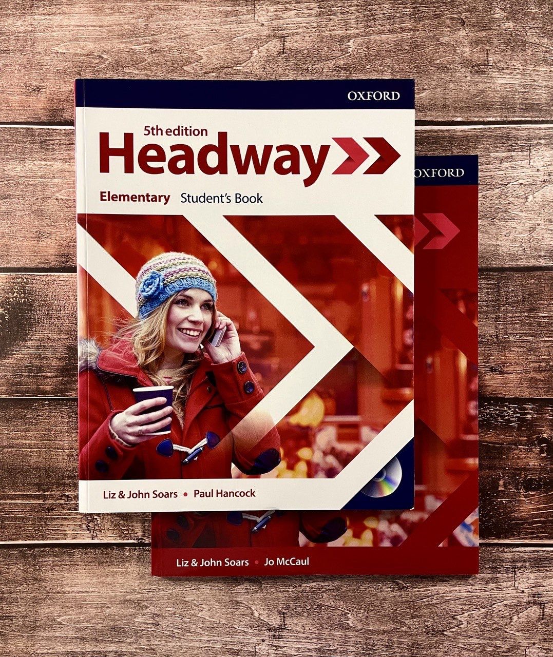 Комплект Headway Elementary: Student's book and Workbook (учебник и рабочая тетрадь, 2 книги) + CD-диск. Пятое издание Oxford 5-th edition