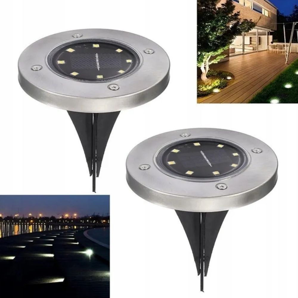 Садовый светильник на солнечной батарее Solar Pathway Lights, 2 шт