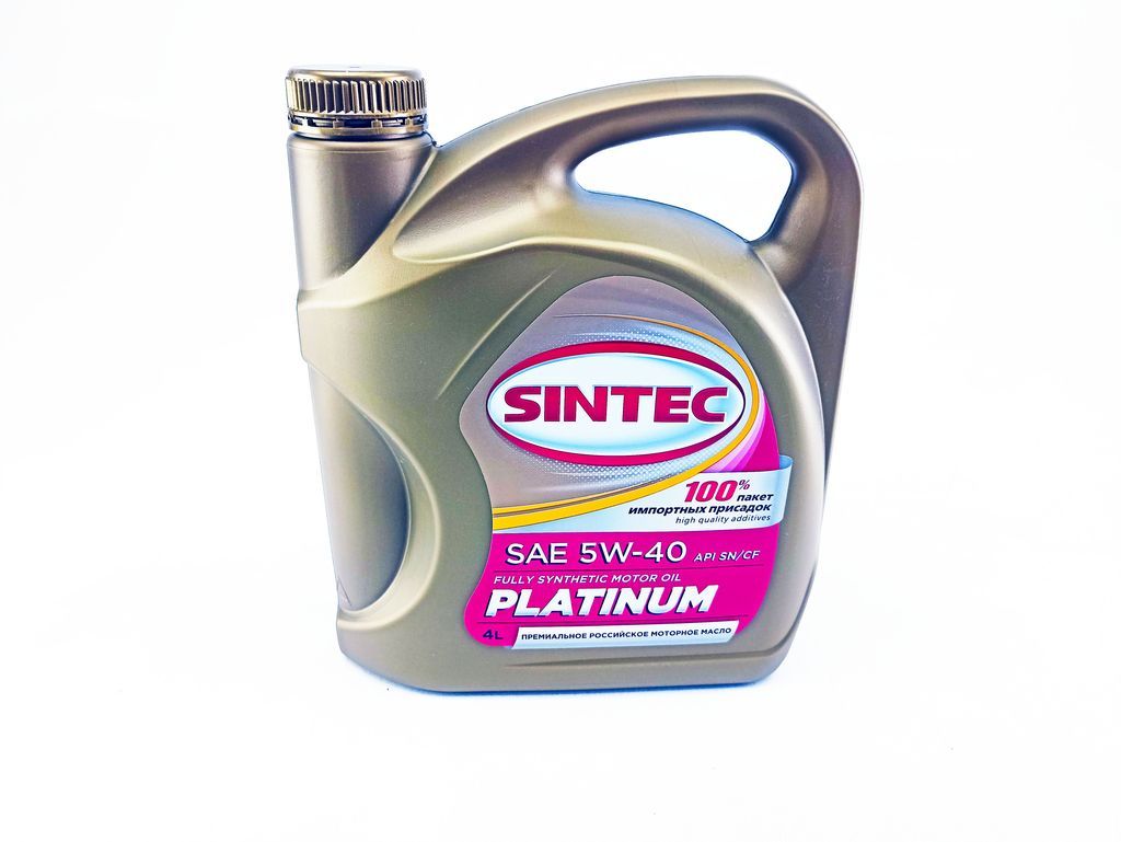 Sintec platinum 5w 40 синтетическое. Sintec Platinum 5w-40.