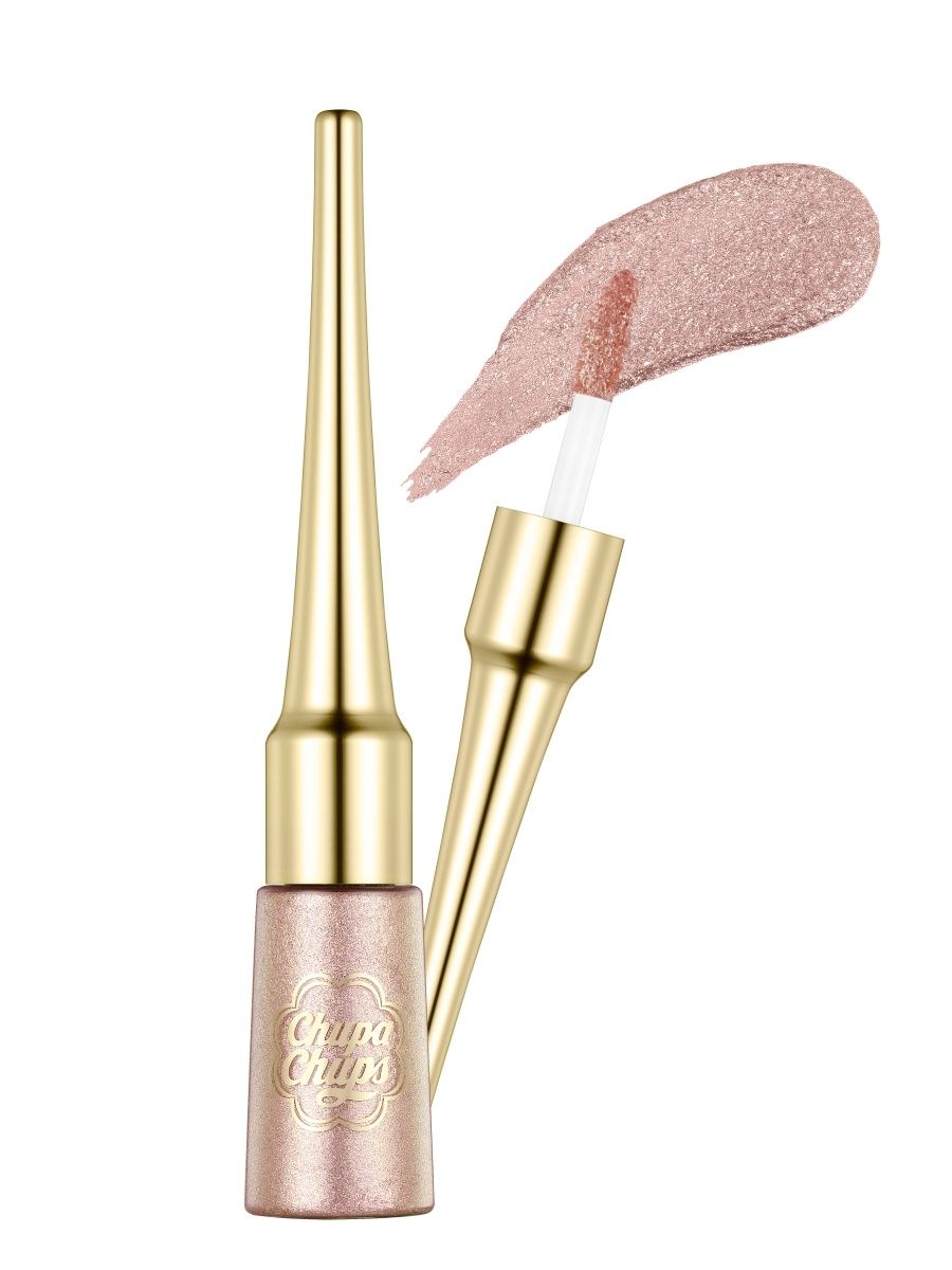 CHUPA CHUPS Тени для век, жидкие блестки для глаз в оттенке "Rose Gold" купить на OZON по низкой цене (862408006)