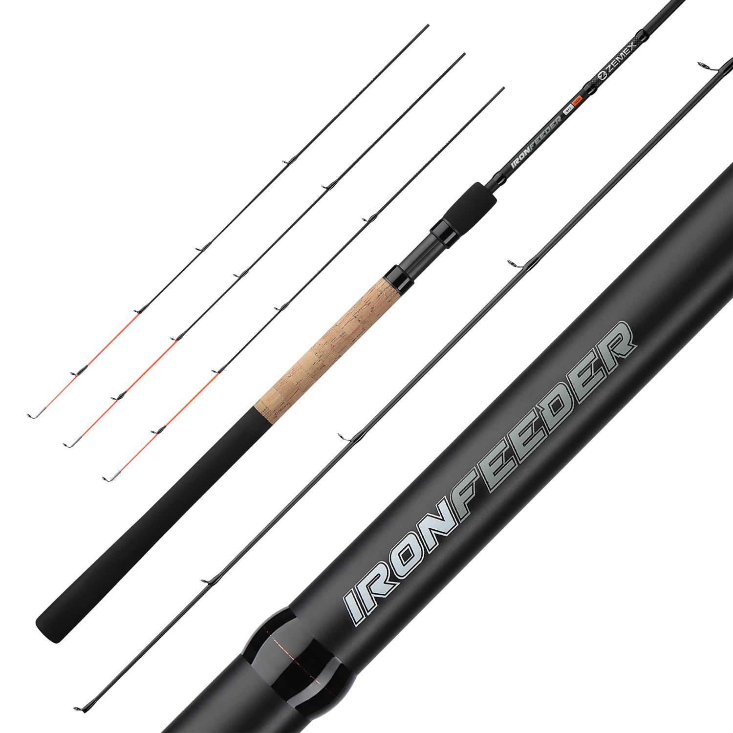 Фидер лайт. Zemex iron light feeder 11ft - 50g. zemex iron light feeder 10ft - 40g. пикер фидер. asgard доюй carbon 40t штекерный пикер и фидер 2,4м тест c.w.40gr (2+3) tip.