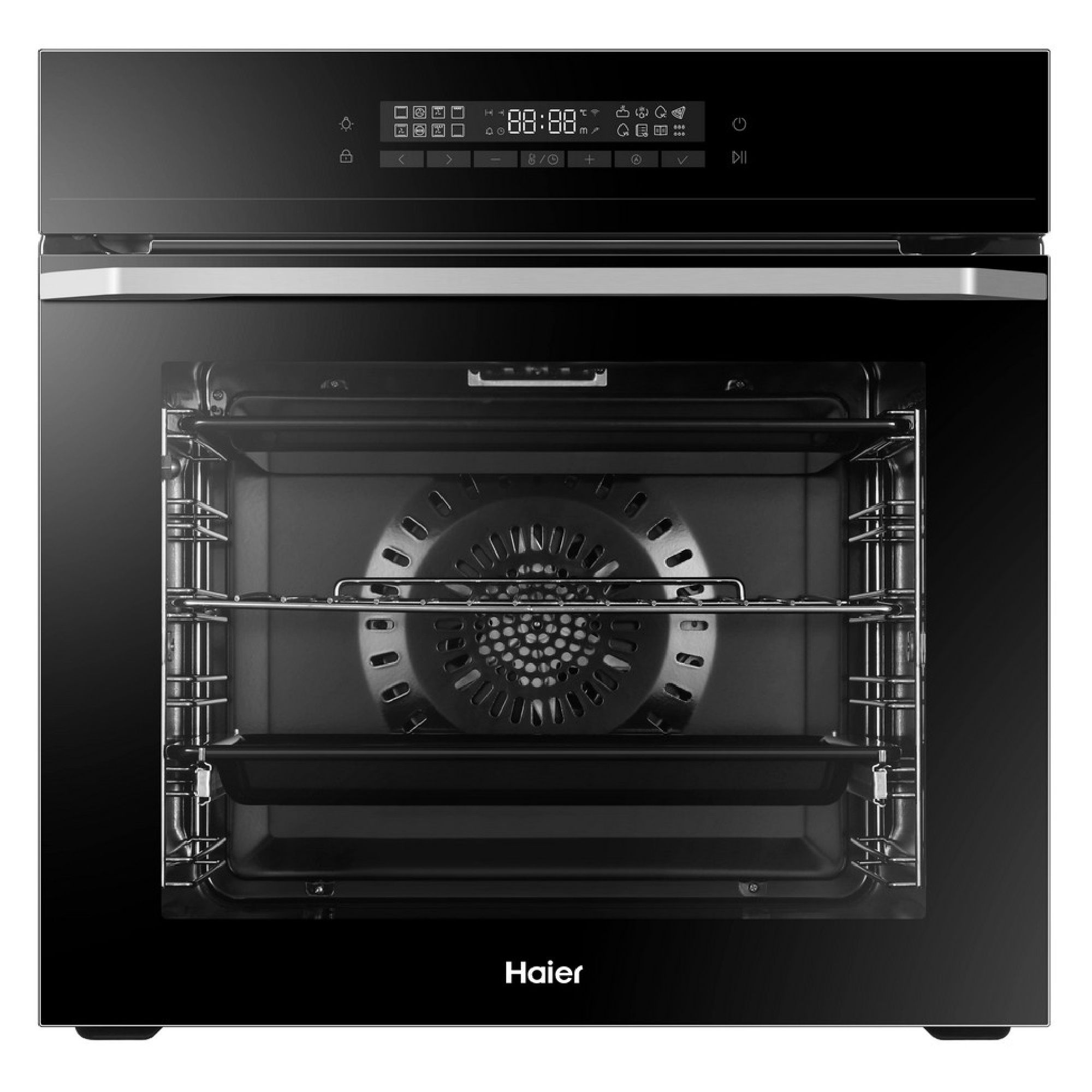 Электрический духовой шкаф Haier HOQ-p16an5sx Black/inox