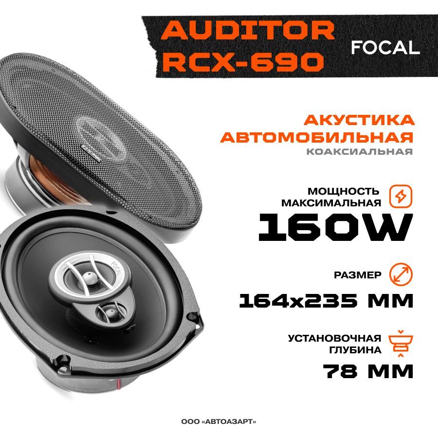 Автомобильные колонки Focal (Фокал) – купить автомобильную акустику на OZON  по низкой цене