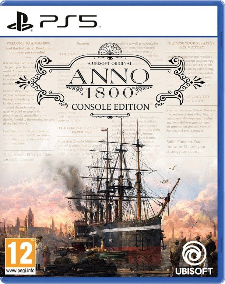 Игра Anno 1800 Console Edition (PlayStation 5, Русские субтитры)