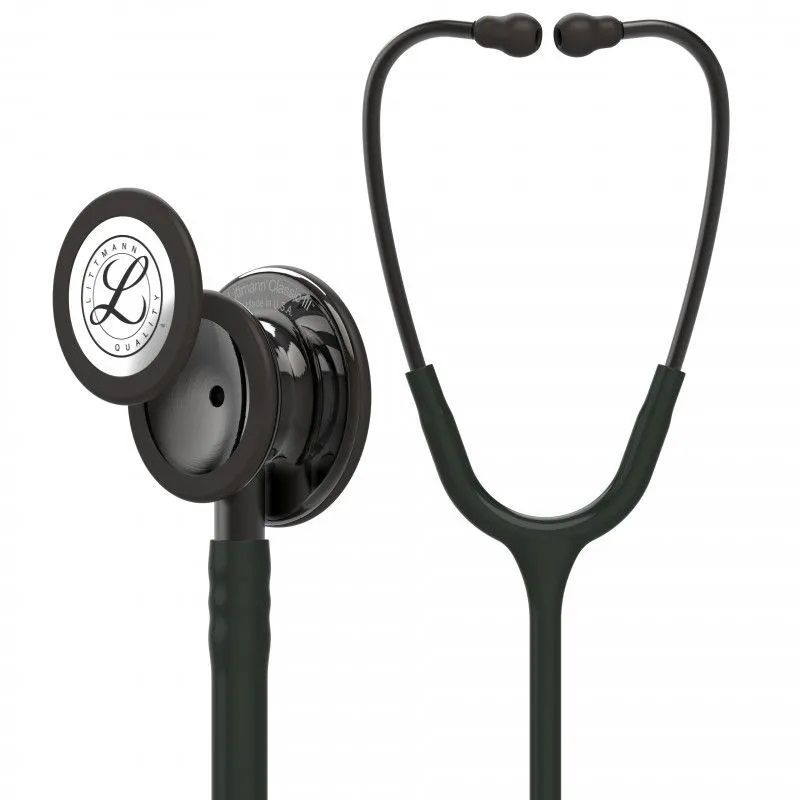 Стетоскоп Littmann Classic III, черная трубка 69 см, дымчатая акустическая головка, 5811