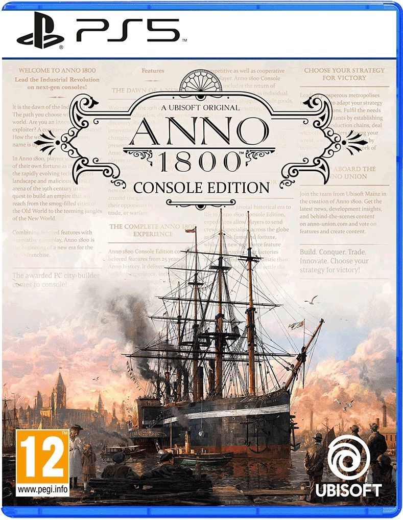 Игра Anno 1800 Console Edition (PlayStation 5, Русская версия)