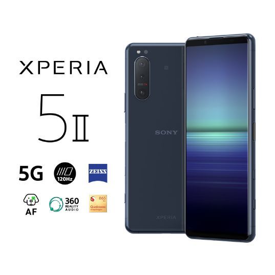 SonyМобильныйтелефонXperia5II8/2562sim,синий