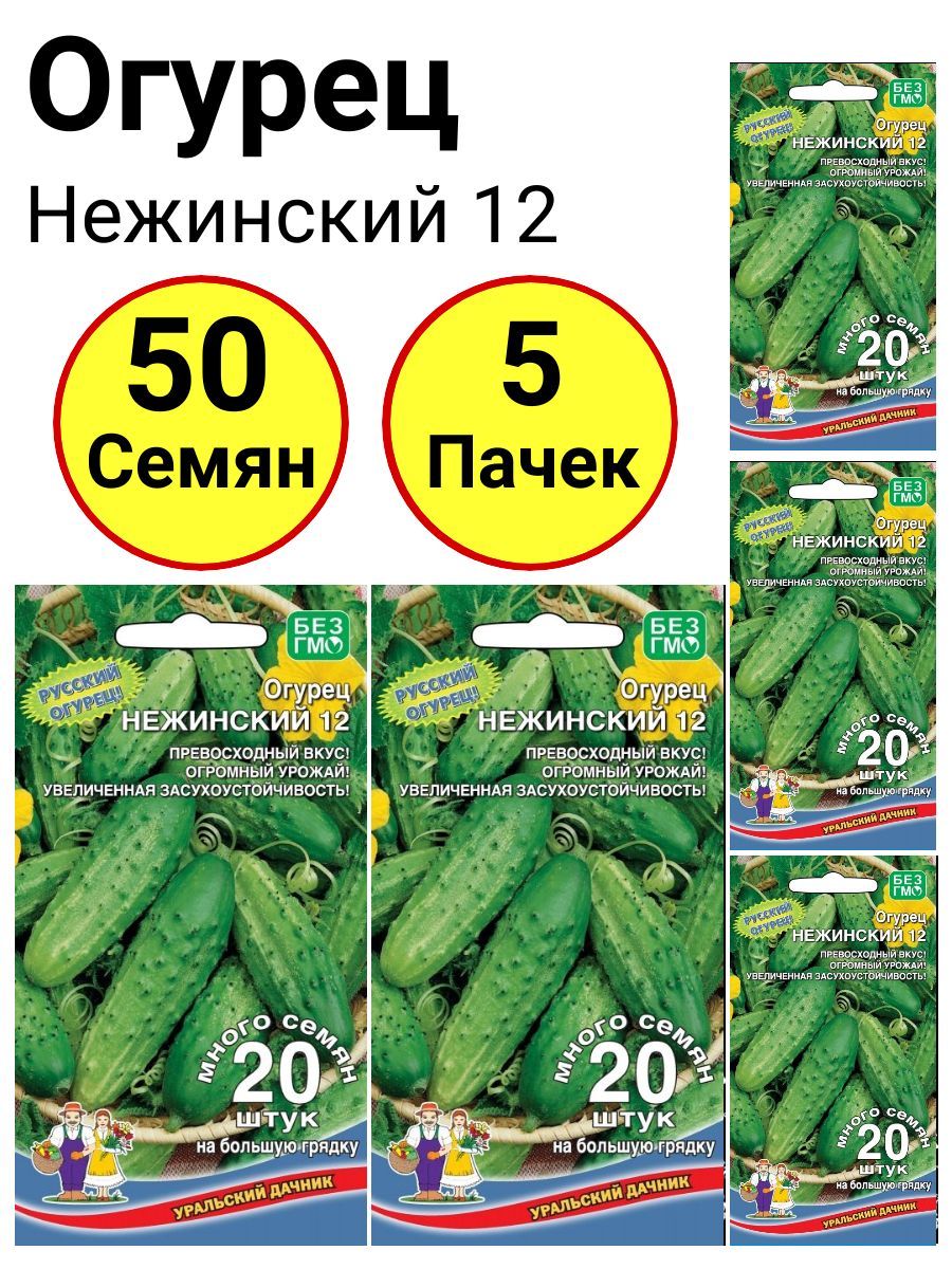 Семена Огурцы Уральский Дачник Купить