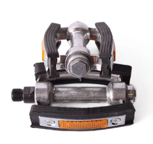 Педалиалюминиевые,овальные,сшариковымподшипником,скатафотами(ан."Ломовской"),9/16