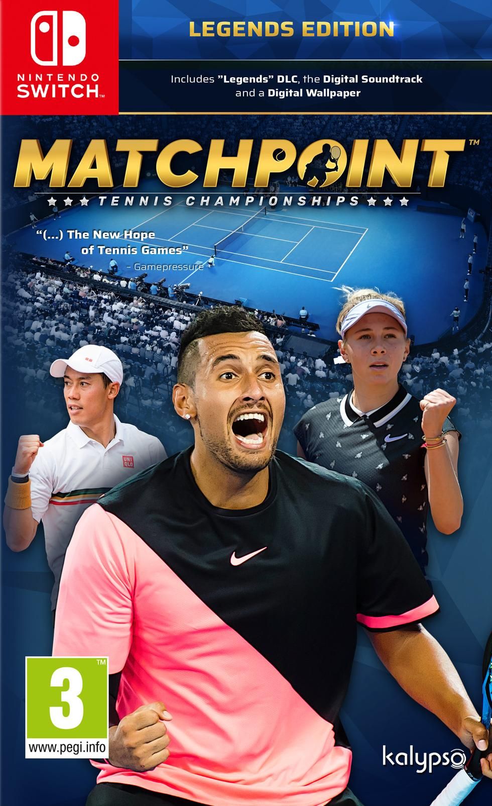 Игра Matchpoint: Tennis Championships Legends Ed (Nintendo Switch, Английская версия)