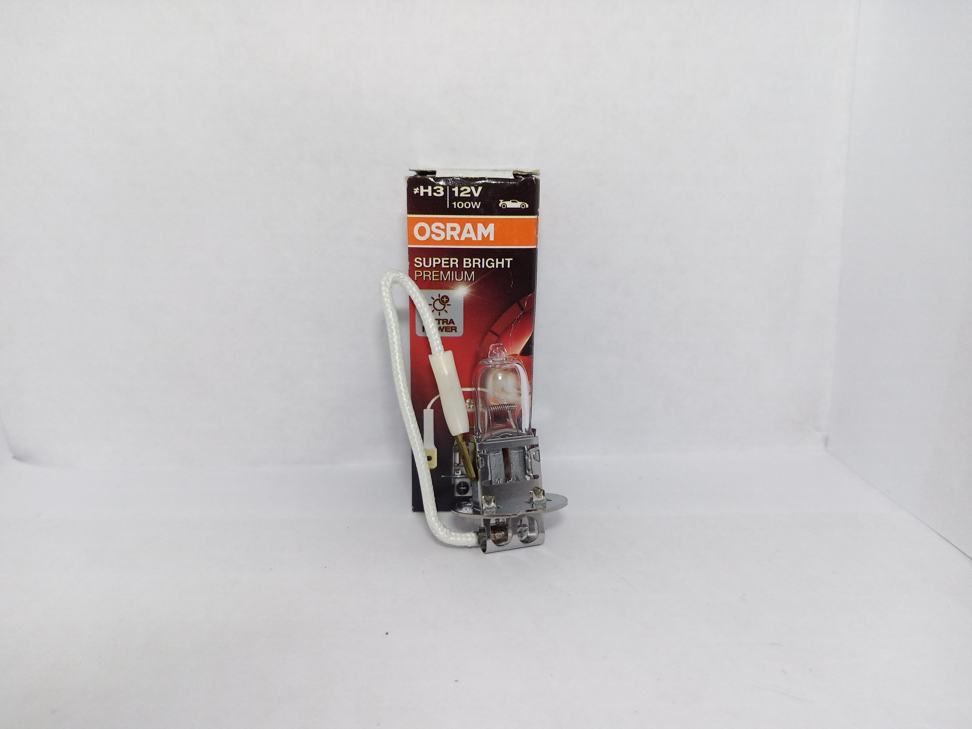 Osram super bright premium. Лампа h3 12v 100w pk22s
