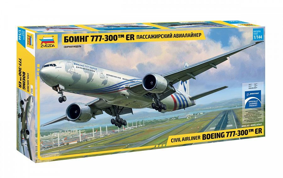 Пассажирский авиалайнер Боинг 777-300 ER