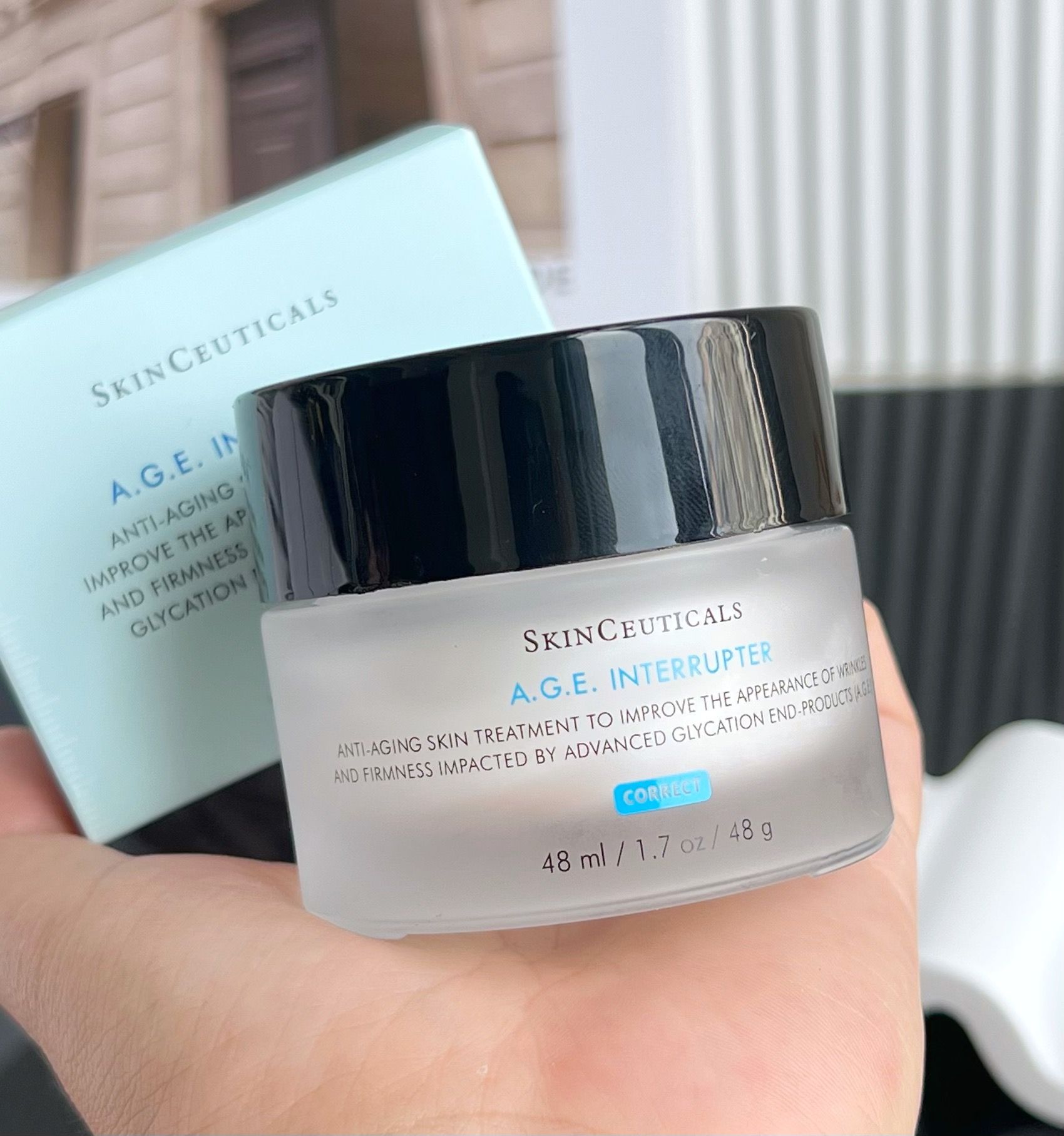 Антигликационный антивозрастной крем a.g.e. interrupter, Skinceuticals.