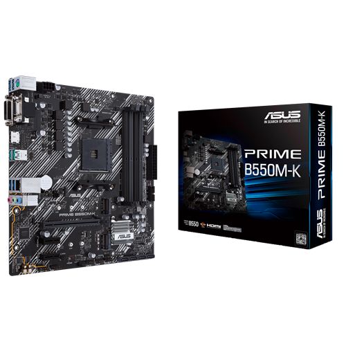 ASUS Материнская плата PRIME B550M-K DDR4