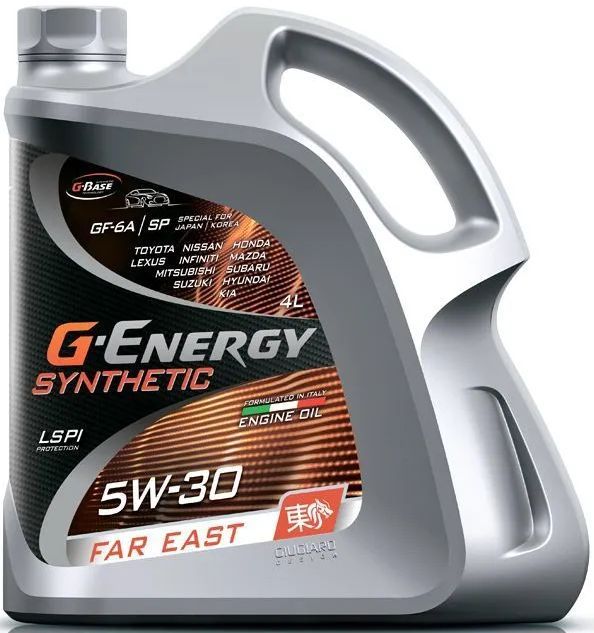 G-EnergySYNTHETICFAREAST5W-30Масломоторное,Синтетическое,4л