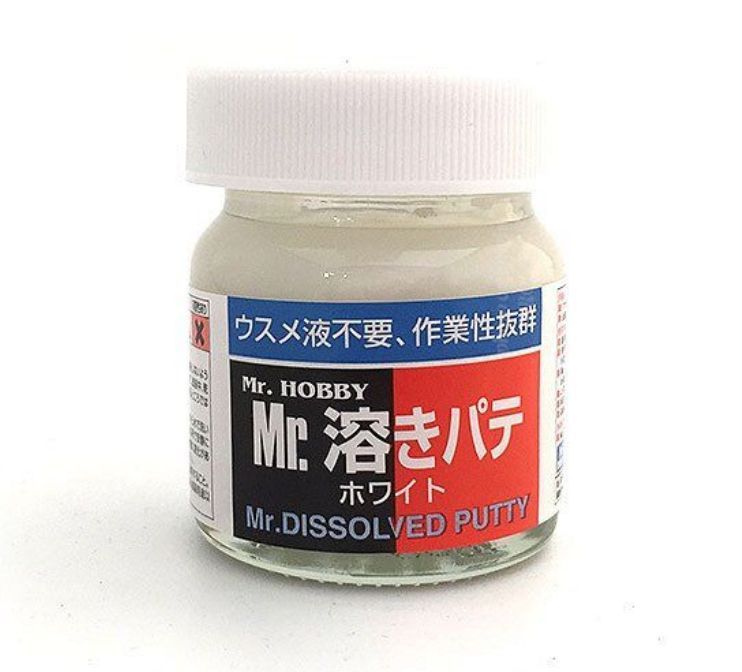 Gunze Sangyo Mr. Hobby Шпаклевка жидкая Mr. Dissolved PUTTY 40 мл