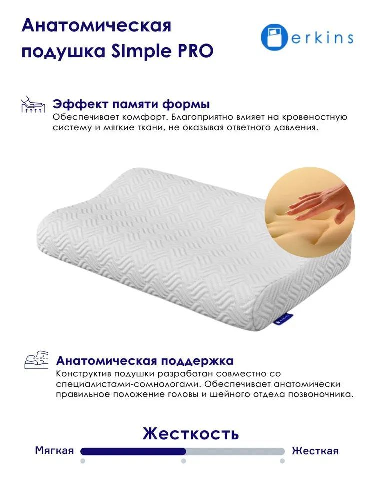 Ортопедическая Подушка Memory Foam Купить