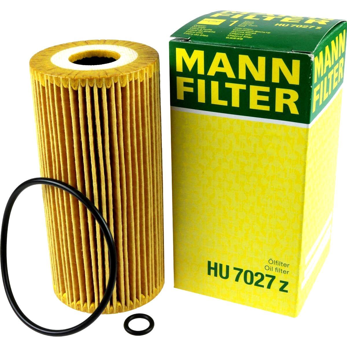 MANN FILTER Фильтр масляный арт. HU 7027 z