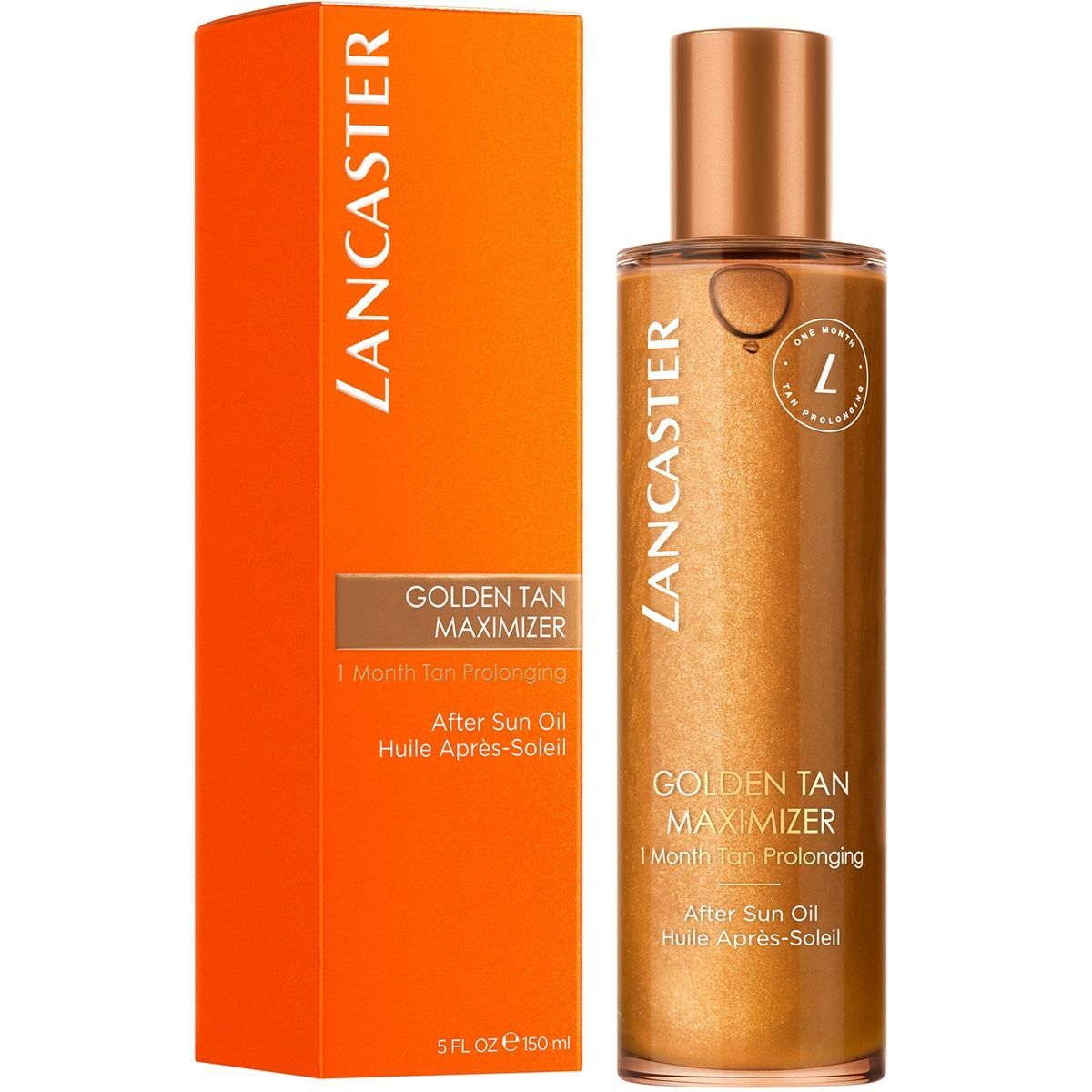 LANCASTER Масло для тела после загара 150мл GOLDEN TAN MAXIMIZER AFTER SUN OIL