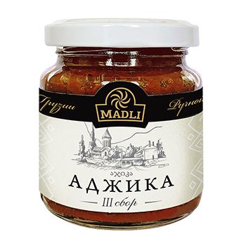 Соус Madli Аджика абхазская 120г, Грузия