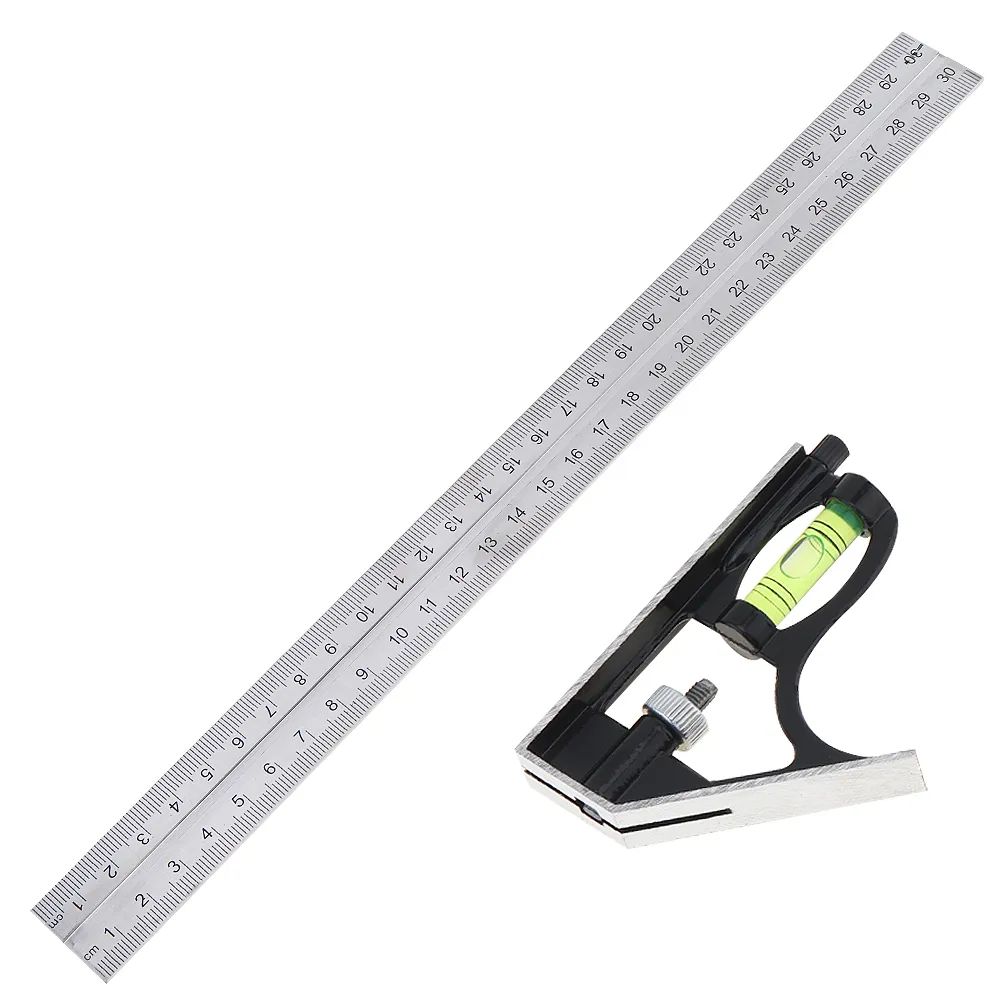 Multifunctional right angle ruler. Регулируемая угловая линейка. Строительная линейка. Линейка с регулирующим углом. Строительная линейка для углов фигурная.