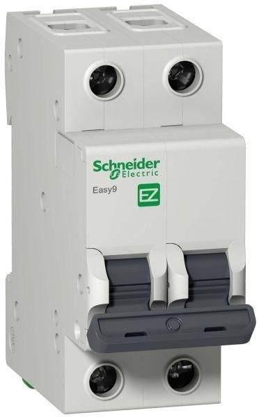 Автоматический выключатель Schneider Electric 2P 40А характеристика C 4,5кА Easy9 EZ9F34240 - 1 шт