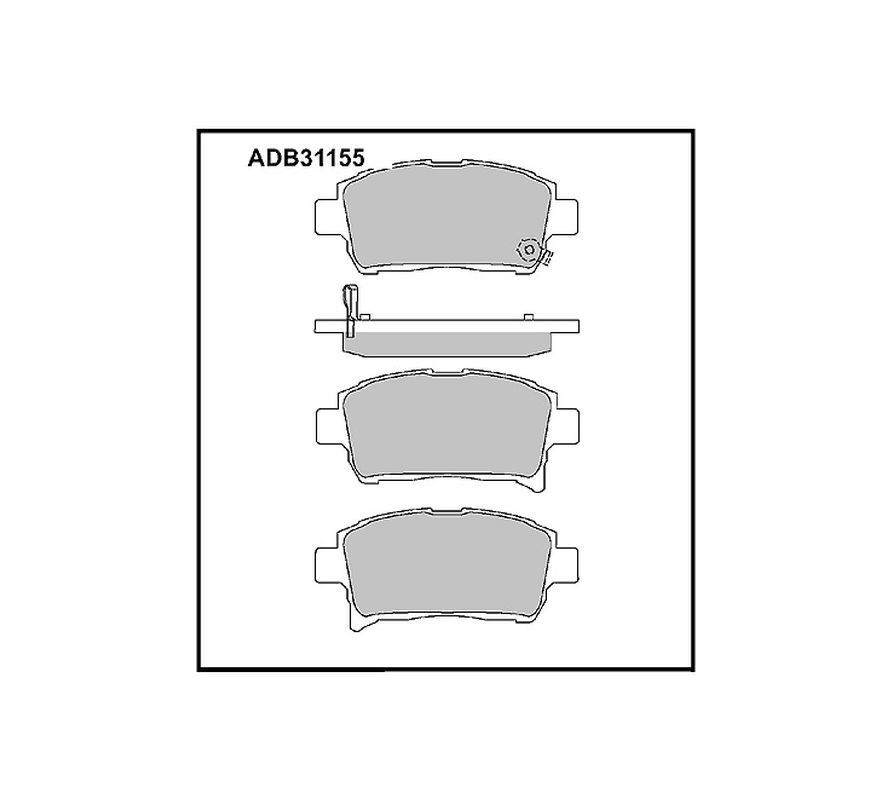 Allied nippon колодки отзывы. Колодки Allied Nippon Heavy Duty. Allied Nippon adb1851. Allied Nippon adb31256. Allied Nippon adb3445.