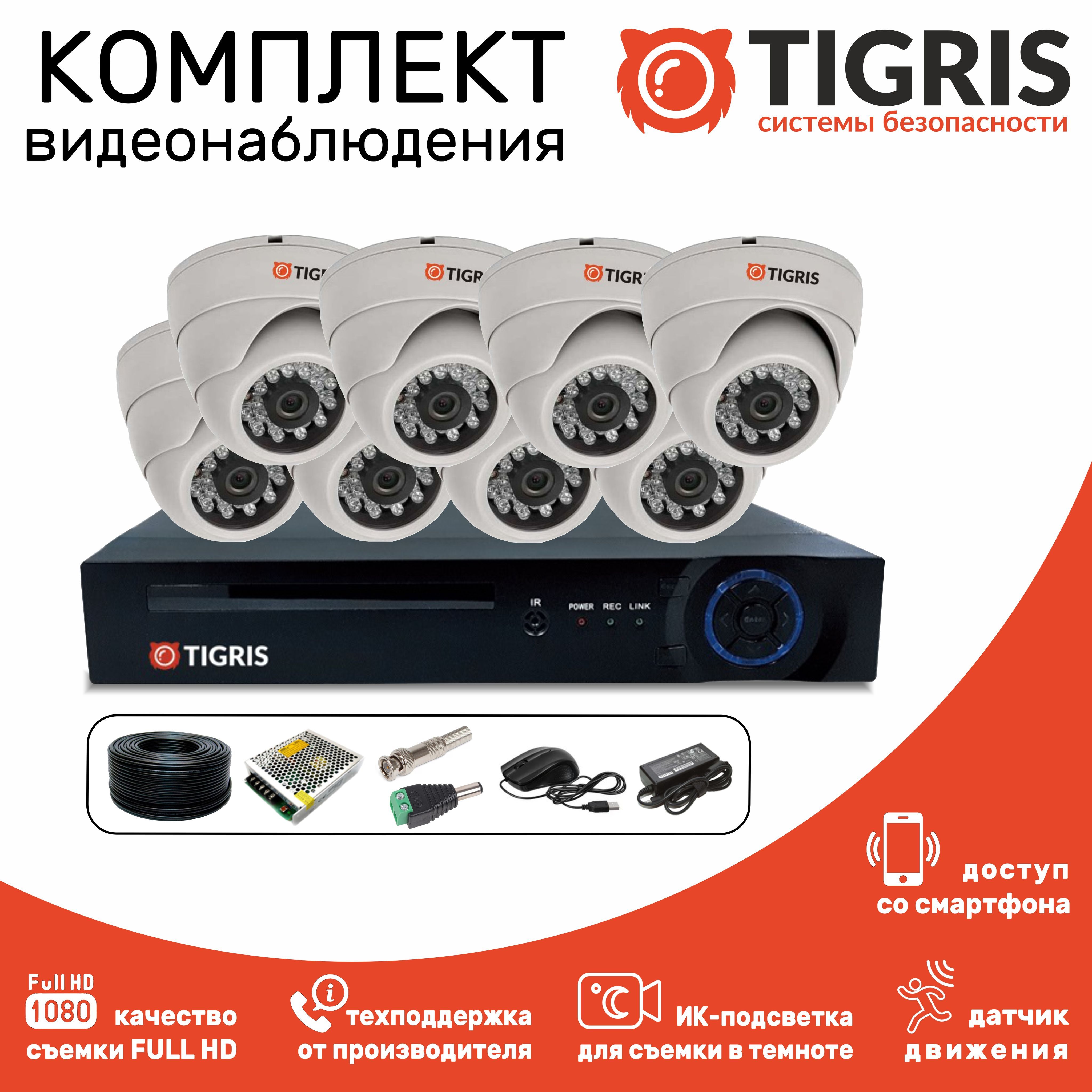 Tigris видеонаблюдение