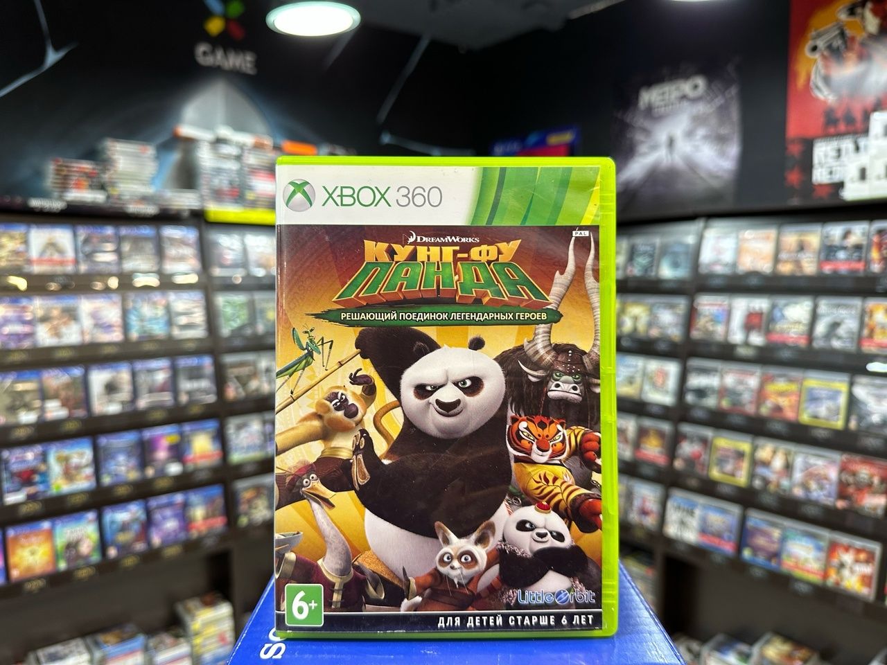 Игра Кунг-Фу Панда: Решающий Поединок Легендарных Героев (Xbox 360) (Open/Resale)