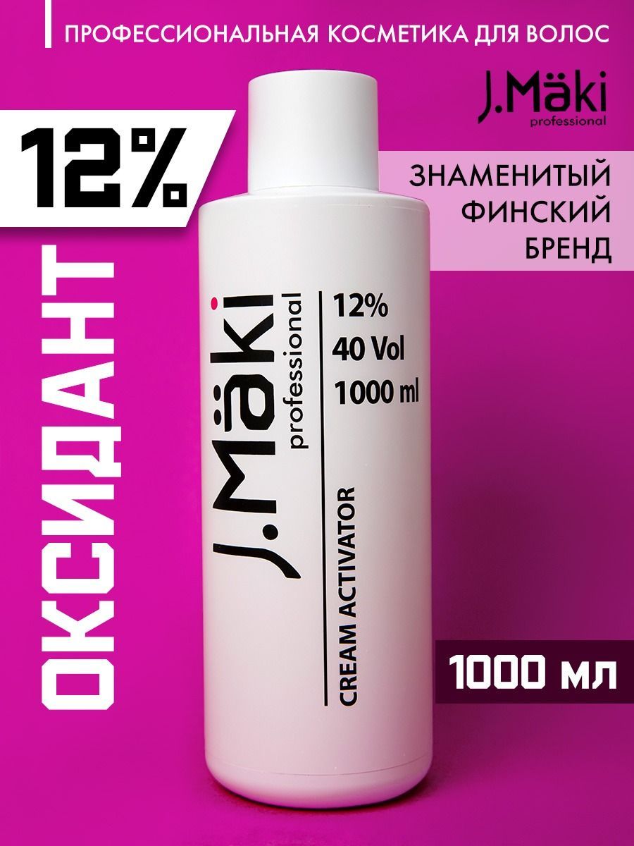 J.Maki Professional Окислитель 12%, 1000 мл