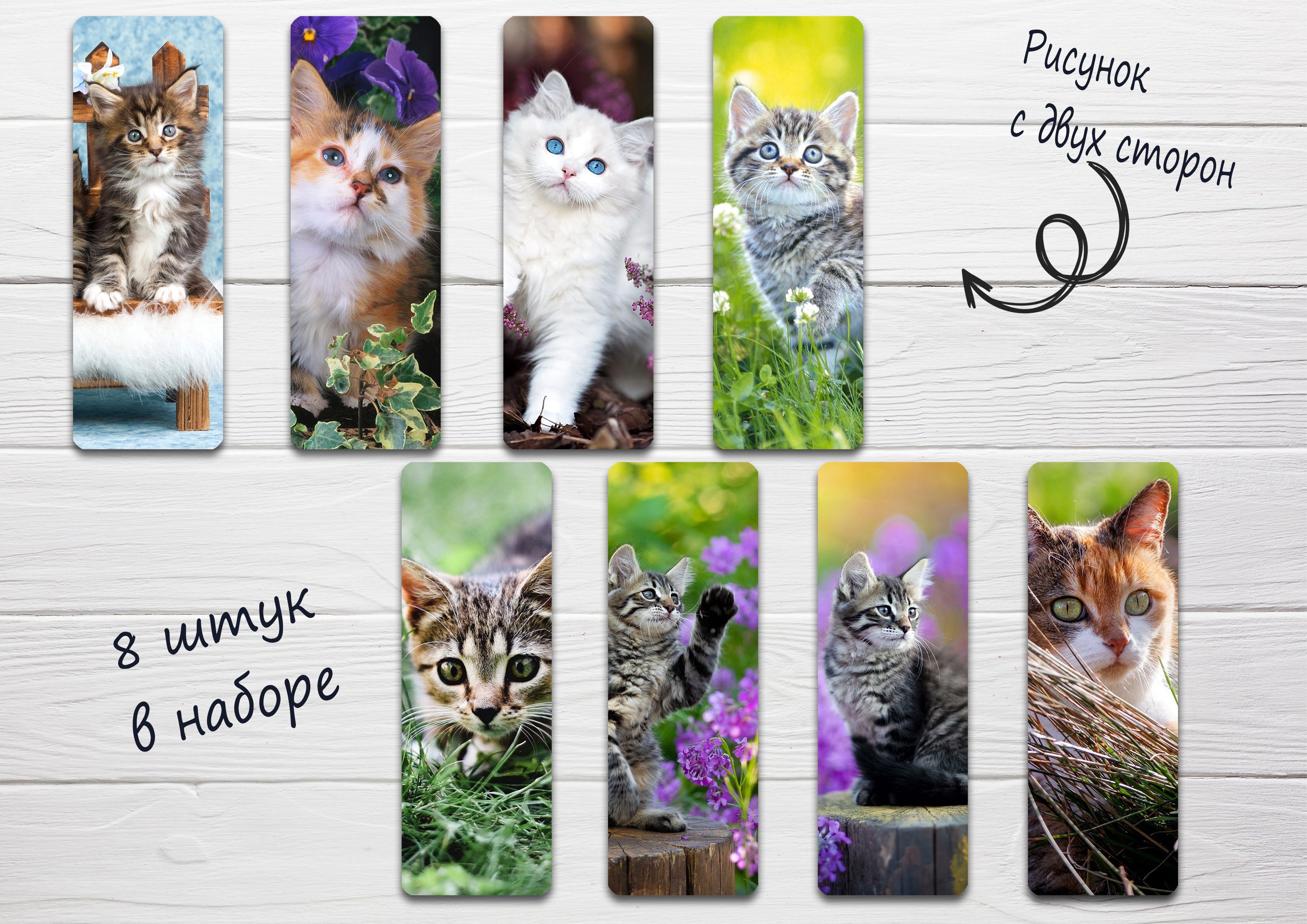 Котик закладка