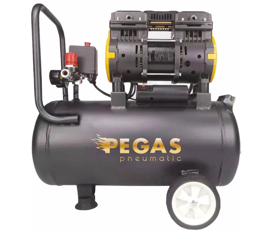 Компрессор безмасляный Pegas Pneumatic PG-802, 25л, 1.4 кВт