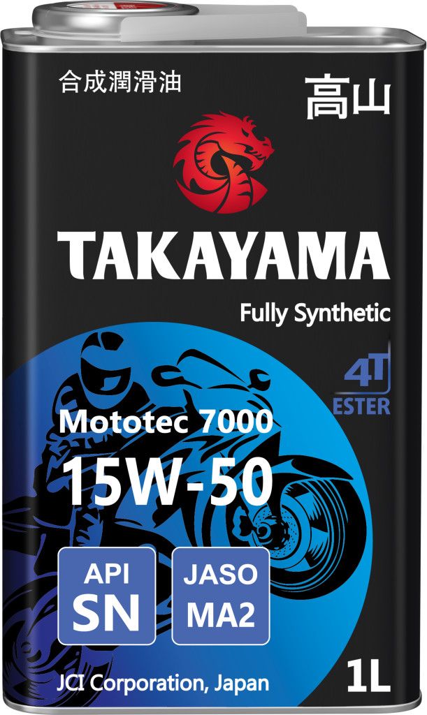 TAKAYAMAtakayamamototec15W-50Масломоторное,Синтетическое,1л