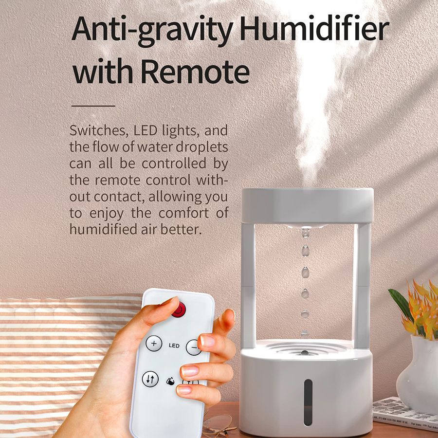 Gravity humidifier. Антигравитационный увлажнитель воздуха. Anti-Gravity Humidifier.