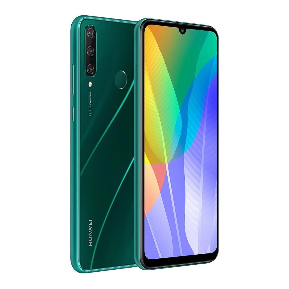 HUAWEI Смартфон Y6p CN 4/128 ГБ, зеленый