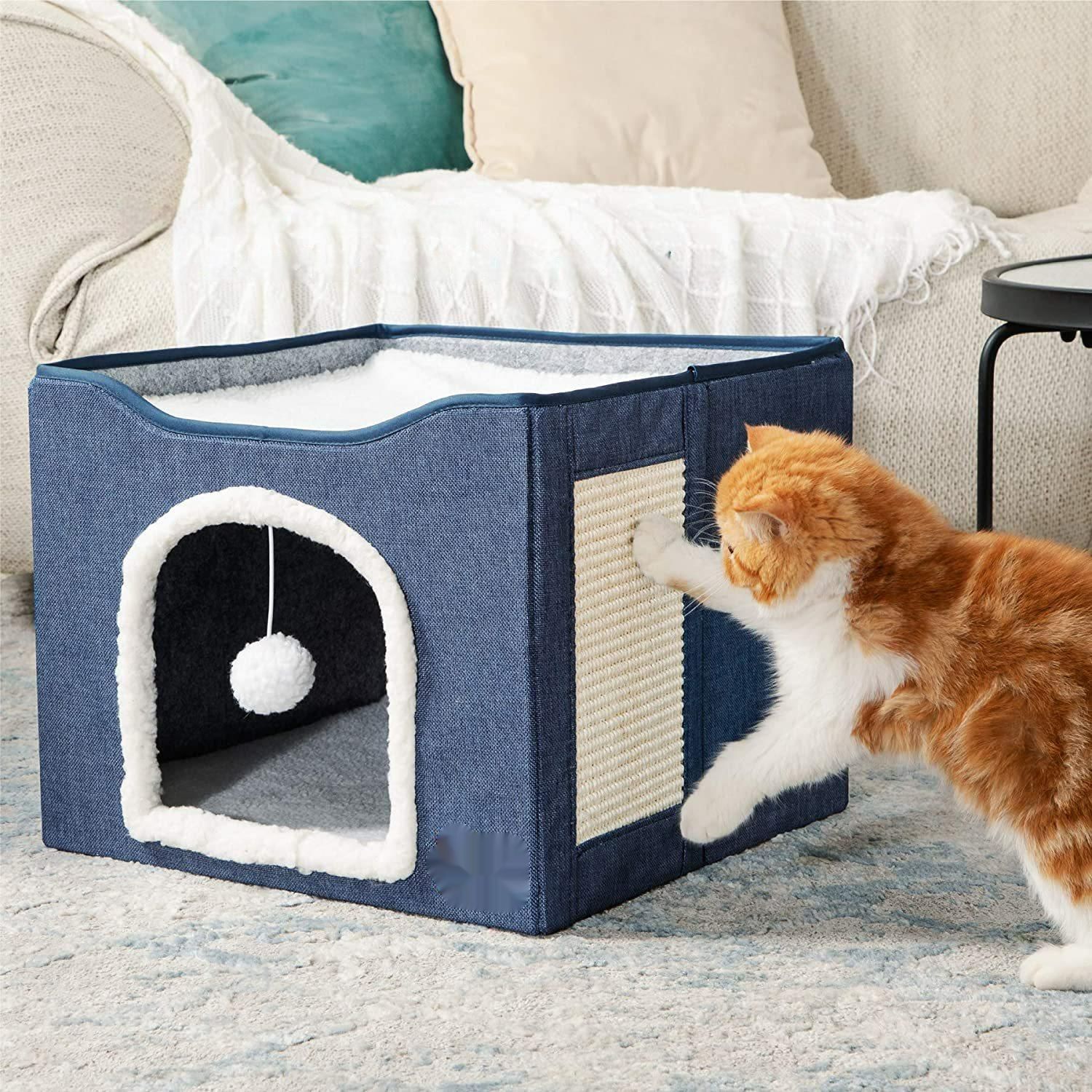 Кошачий дом наполнитель. Подвесной лежак для кошки. Cat Cube.