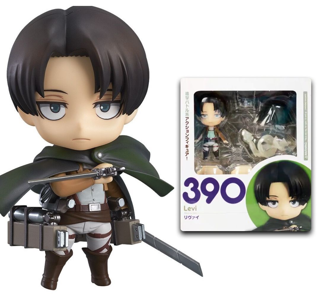 Фигурка Атака Титанов Леви / Attack on Titan Levi Ackerman (10см) 390 -  купить с доставкой по выгодным ценам в интернет-магазине OZON (668496577)