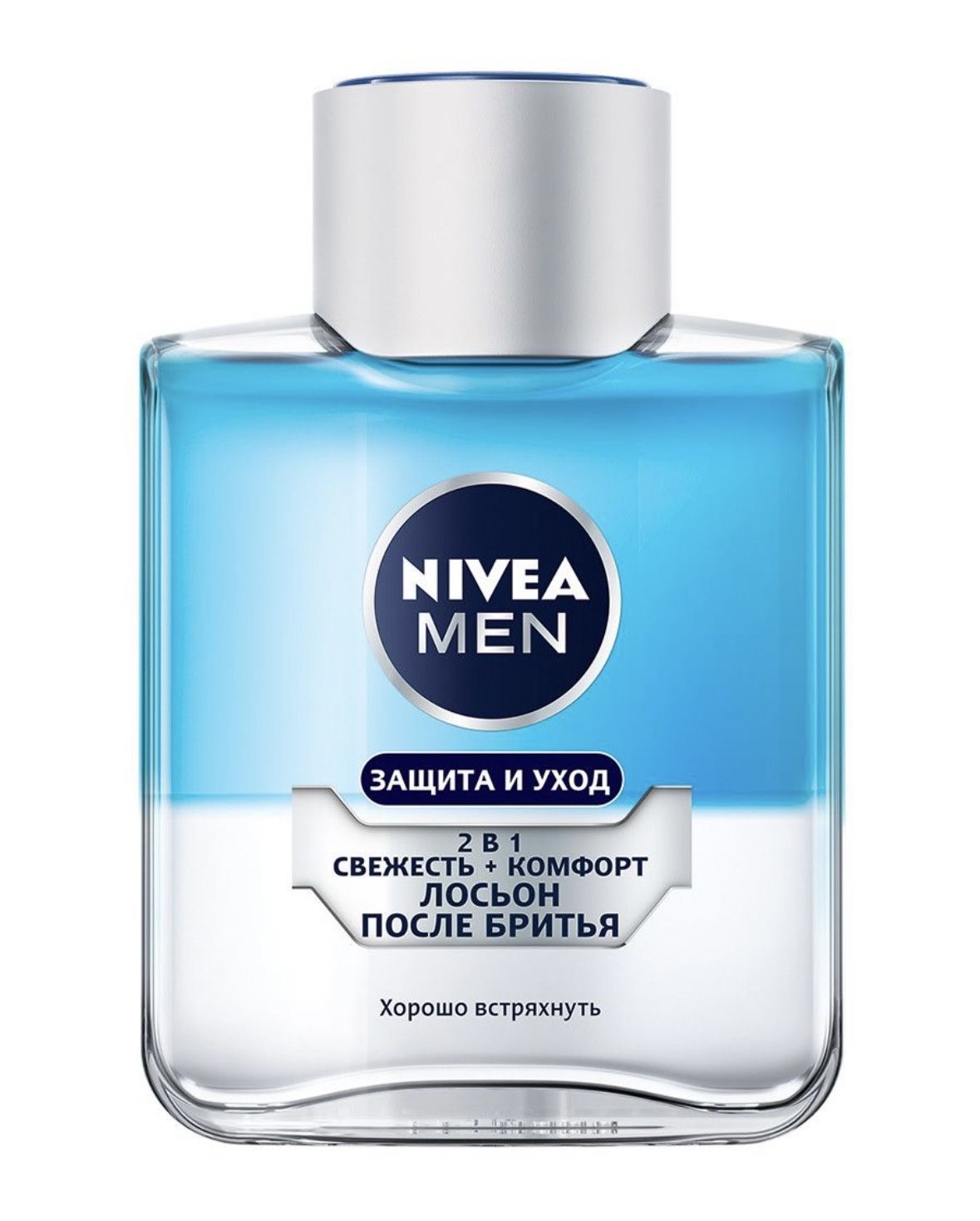 Лосьон после бритья NIVEA Men 2в1 Защита и уход: свежесть + комфорт, 100 мл