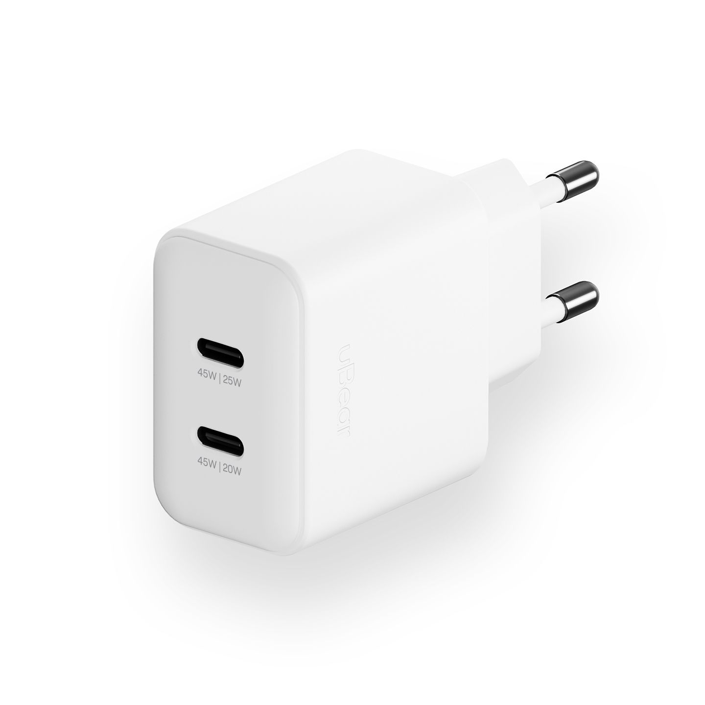 Сетевое зарядное устройство uBear Motion, 45 Вт, USB Type-C, AFC (Samsung),  GaN - купить по выгодной цене в интернет-магазине OZON (1133915910)