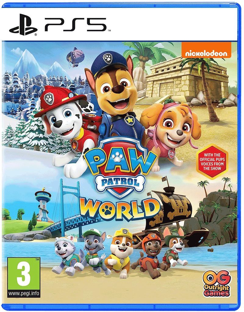 Игра Paw patrol (PlayStation 5, Английская версия) купить по низкой цене с  доставкой в интернет-магазине OZON (1553877473)