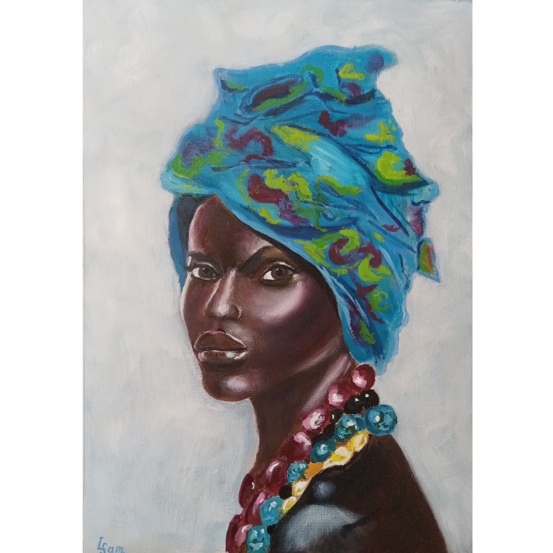 Человек в тюрбане картина. Портрет африканской женщины. Чалма картина. Тюрбан в живописи. Картина с тюрбаном.