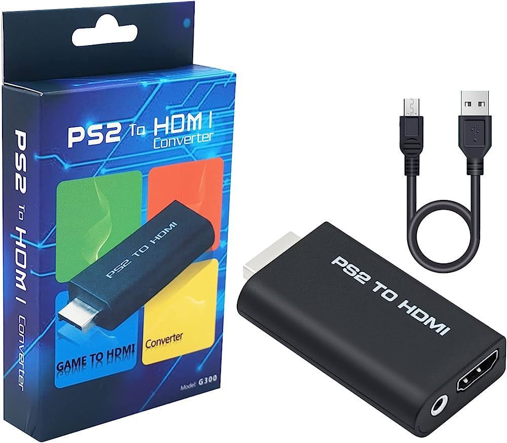 Переходник Sony PlayStation2 на HDMI, адаптер PS2 - HDMI