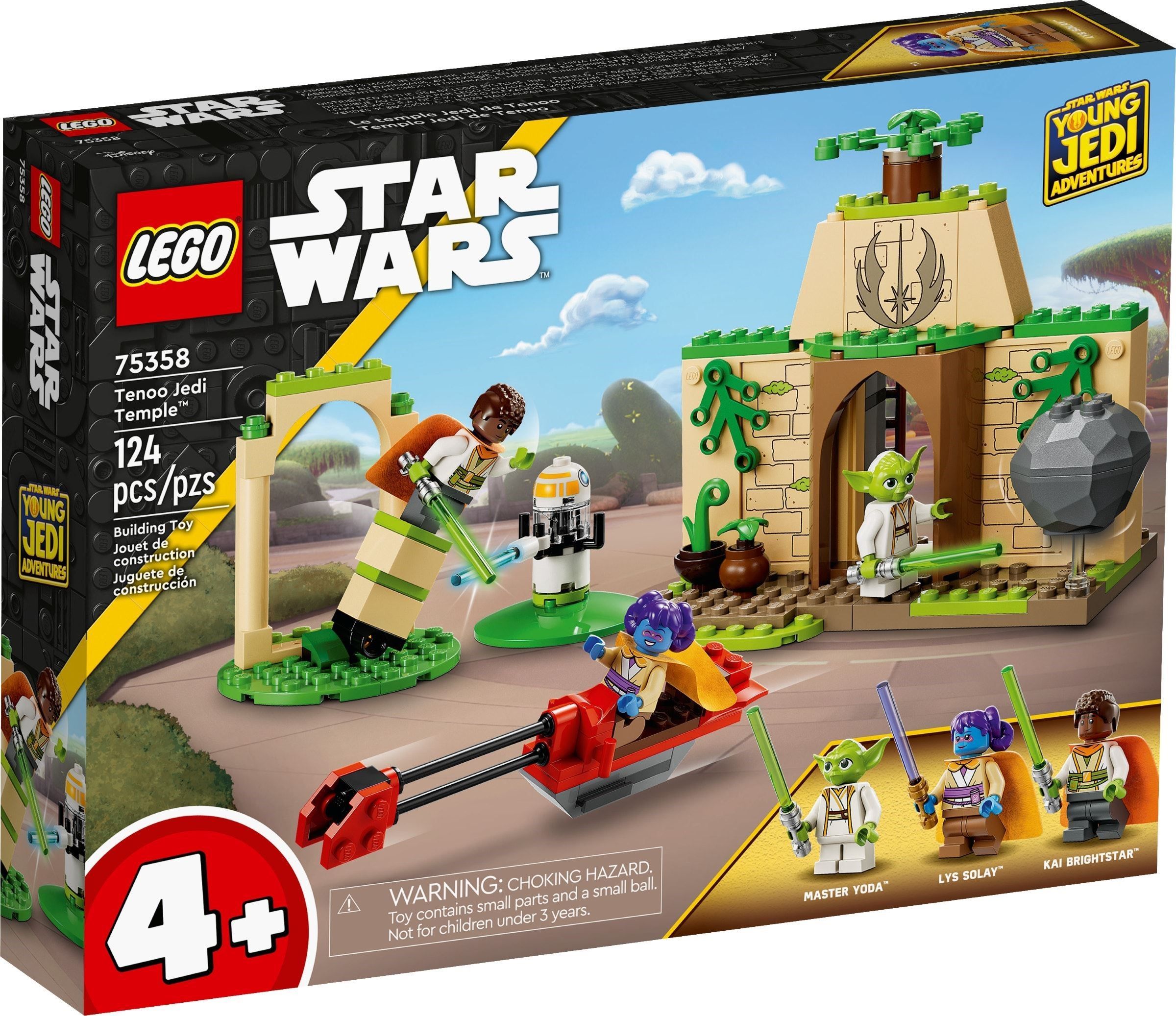 Конструктор LEGO Star Wars 75358 Храм джедаев на планете Тену