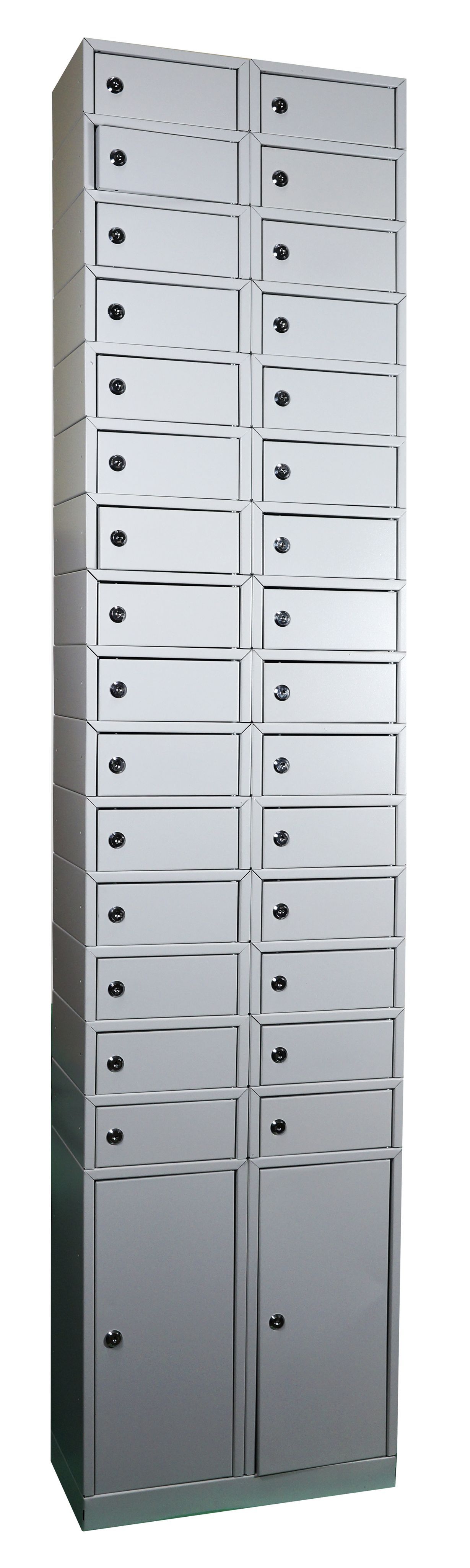 Шкаф для документов металлический cobalt шам12 425х500х1860 мм