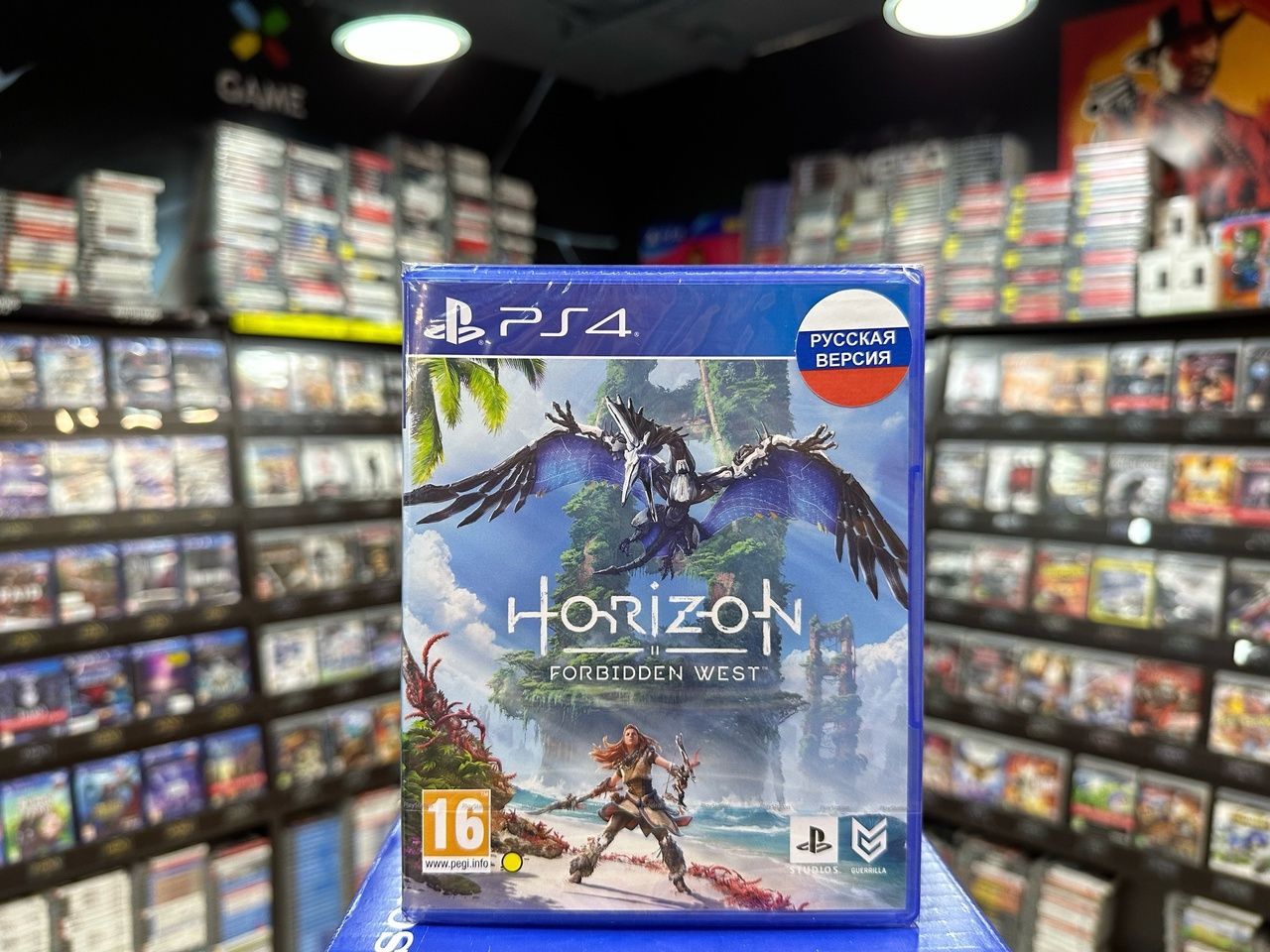 Игра Horizon Запретный Запад (Forbidden West) (Русская версия) PS4