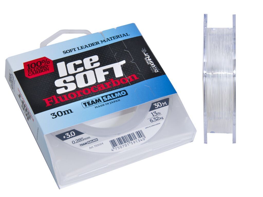 Леска Salmo ICE SOFT FLUOROCARBON 030/028 монофильная флюорокарбоновая (TS5024-028)