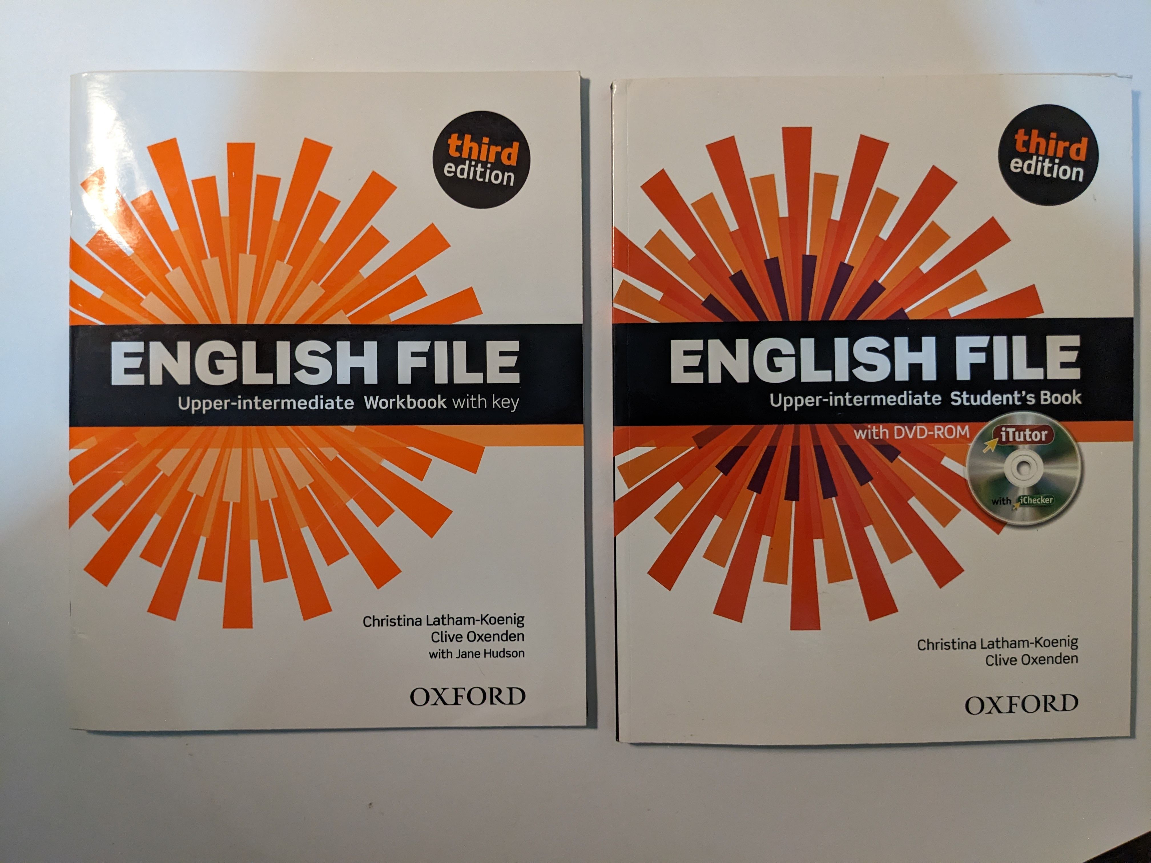 English File: Upper-Intermediate Student's Book + Workbook + DVD | Латам-Кениг Кристина, Оксенден Клайв