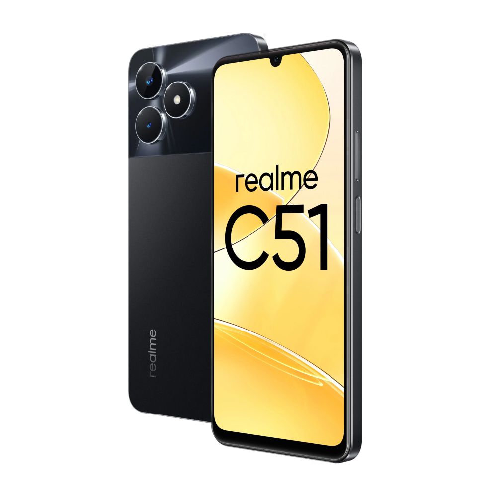 Смартфон realme C51 - купить по выгодной цене в интернет-магазине OZON  (1337032692)