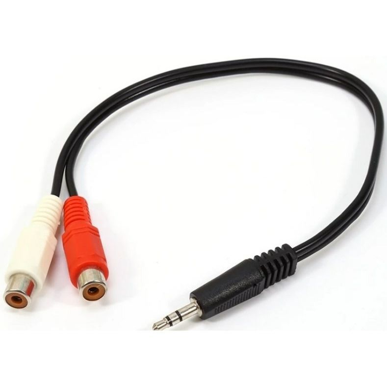 PROCASTcableАудиокабель3.5мм/RCA,0.2м,черный