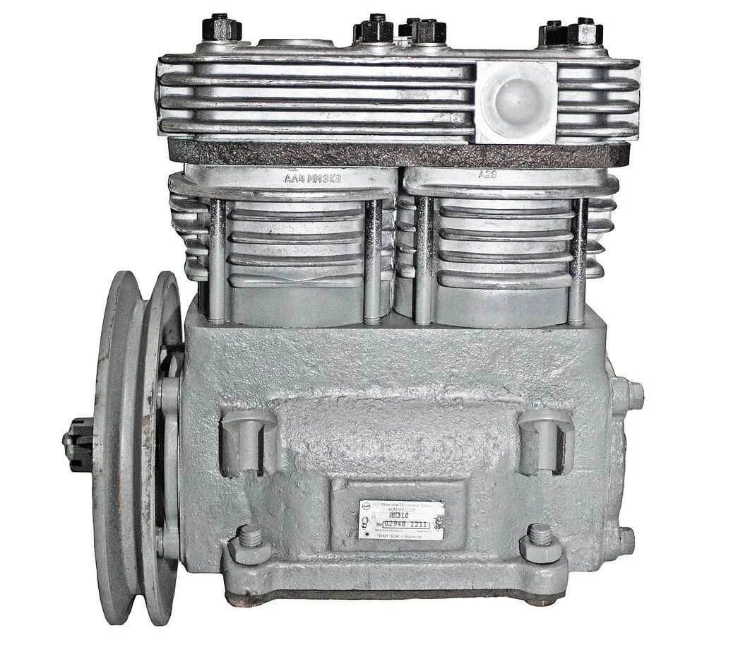 КомпрессорПК310(2-хцилиндровый)шкив172мм320л/минМАЗ,Урал,ЛиАЗ